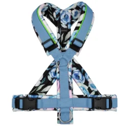 HUNDEGESCHIRR, GEPOLSTERT, (SOFTSHELL), KOMPLETT KONFIGURIERBAR, BLUMEN