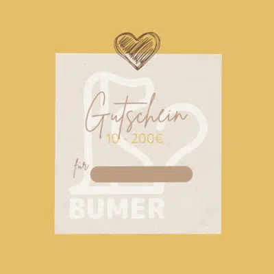 BUMER Gutschein
