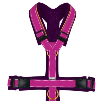 BUMER1000 VIOLETTTÖNE Hundegeschirr, gepolstert, (Softshell), komplett konfigurierbar