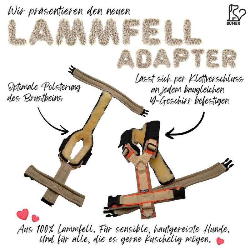 BUMER Lammfell-Adapter