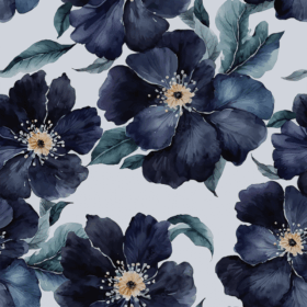 Black Dahlia Aquarellblumen