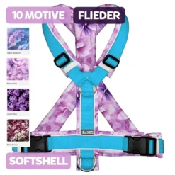 BUMER Hundegeschirr, FLIEDER