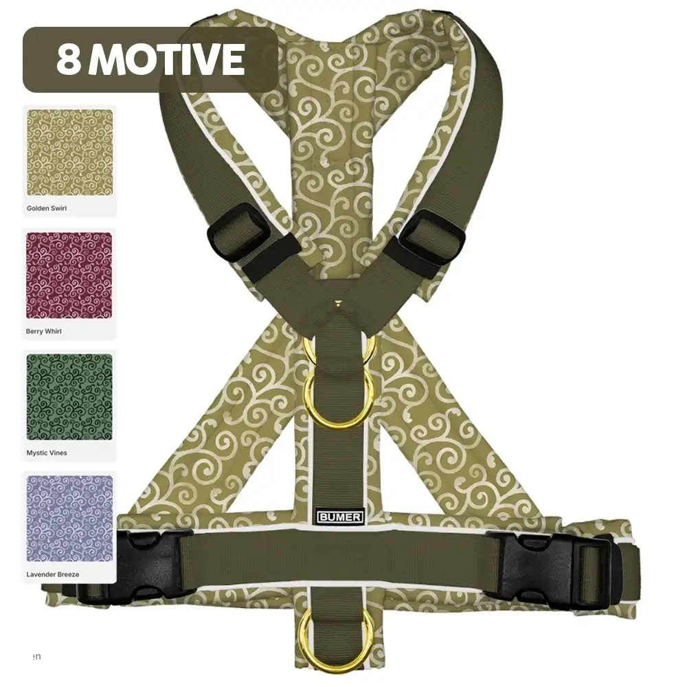 BUMER Hundegeschirr KARAKUSA, gepolstert, (Softshell)