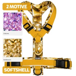 BUMER Hundegeschirr LAVA, gepolstert, (Softshell)