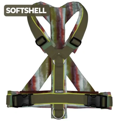 BUMER Hundegeschirr NORTHERN MAYBE-LIGHTS gepolstert, (Softshell), komplett konfigurierbar