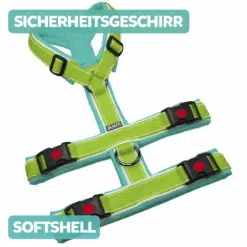 BUMER STANDARD Sicherheitsgeschirr, Hundegeschirr, gepolstert, (Softshell)