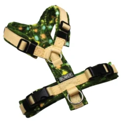 BUMER Hundegeschirr, Gurtband PREMIUM Scarlett Essence, Softshell Weihnachten_ (1)